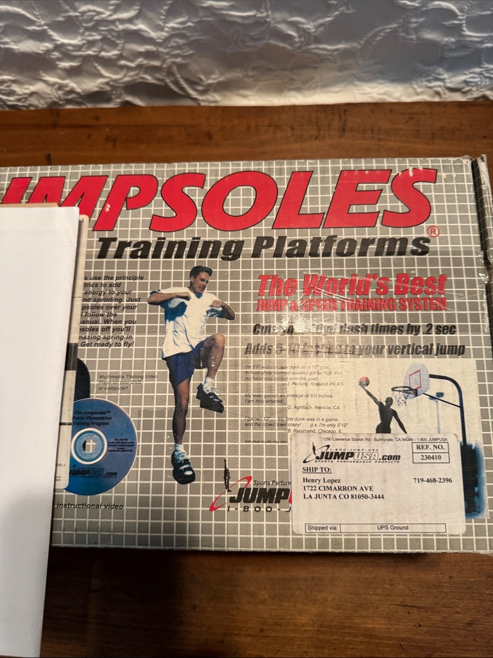 Jump Soles Training Platforms - Red/Black